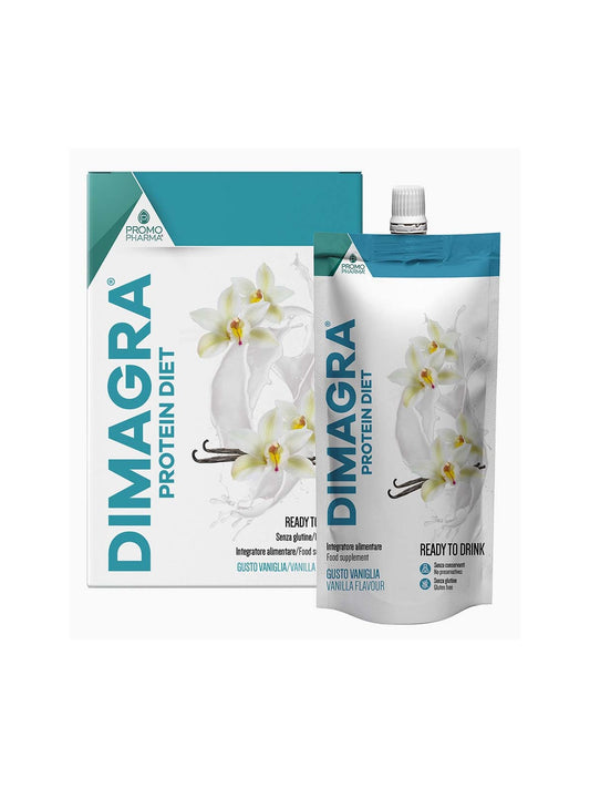 Dimagra Protein Diet Vaniglia Integratore Alimentare 7 Pezzi Da 220 g