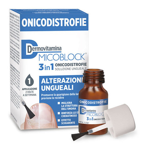 Dermovitamina Micoblock 3in1 Onicodistrofie, 7ml
